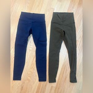 Lululemon set of 2 Wunder under LUON SZ 6